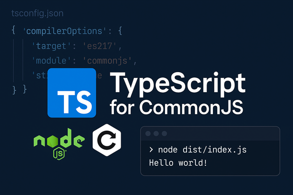 Typescript for CommonJS