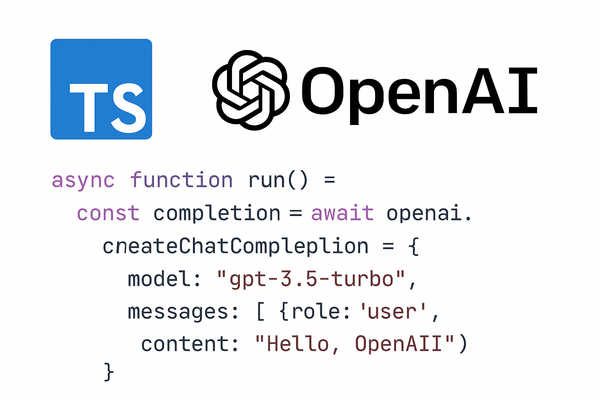 Typescript for OpenAI